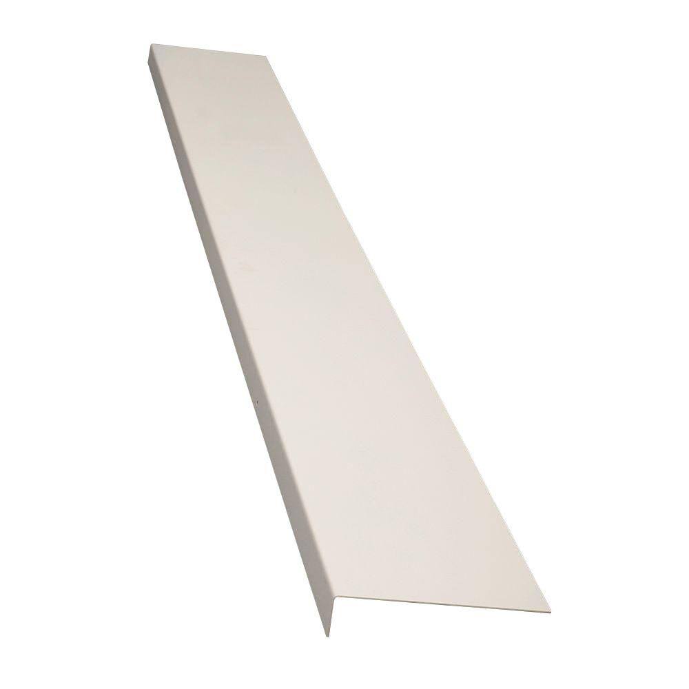 White Powder Coat Finished Steel Foundation Plate K672