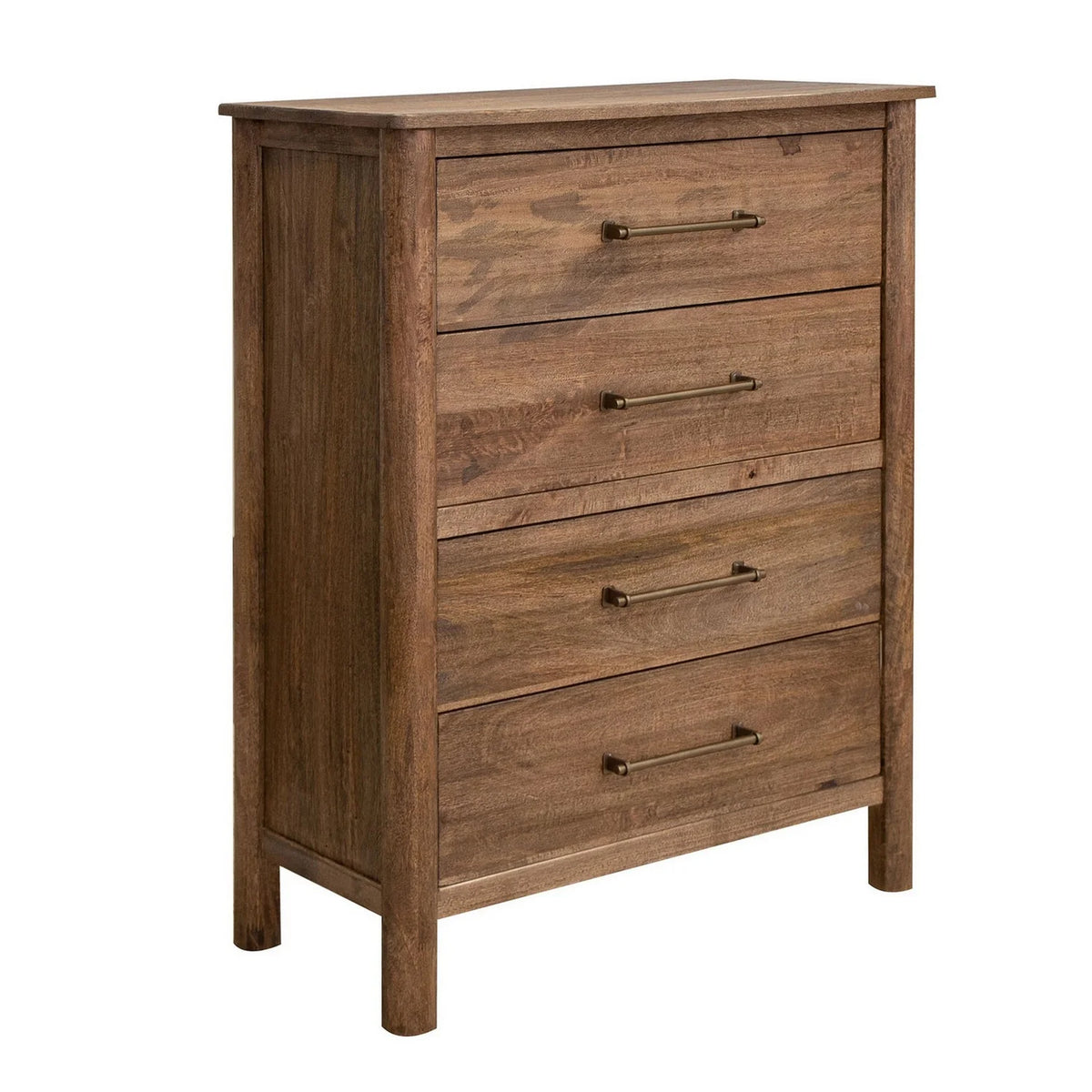 47 Inch Tall 4 Drawer Wood Dresser U818498