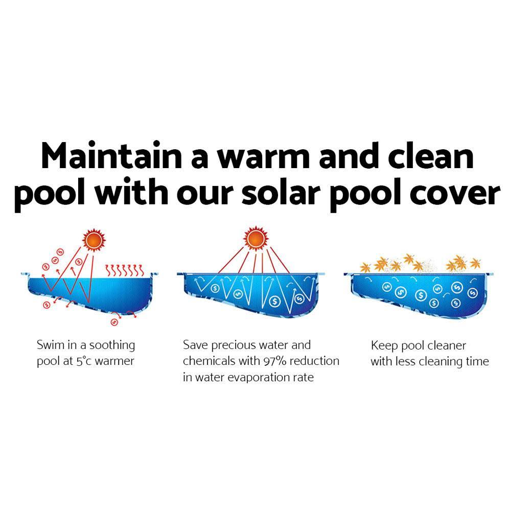 Solar Swimming Pool Cover 7.5 x 3.8M D7396