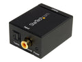 SPDIF Digital Coaxial or Toslink to Stereo RCA Audio Converter P9959