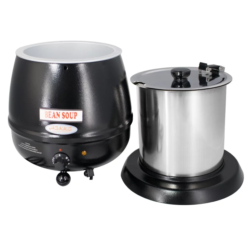 11 Qt Countertop Food Kettle Warmer and Soup Kettle Warmer W17239