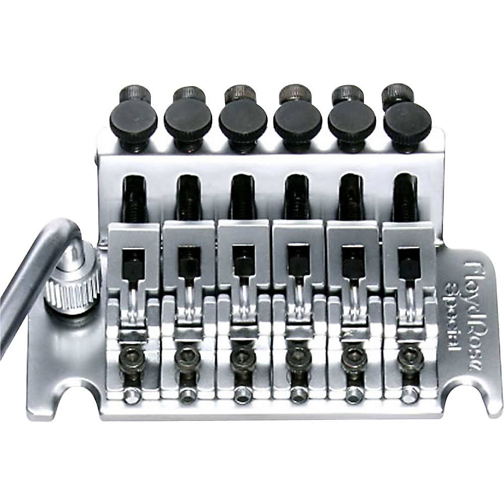 Satin Chrome Tremolo Bridge with R3 Nut X741602