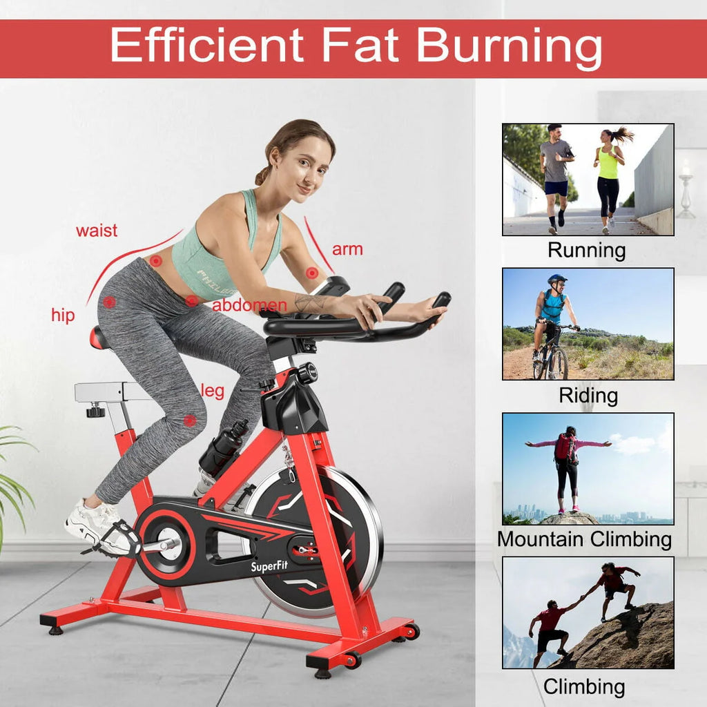 Stationary Belt Drive Indoor Cycling Bike C23903