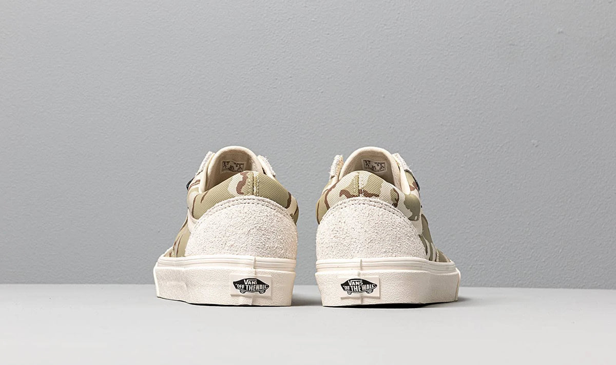 White Asparagus Camo Old Skool Shoes R483