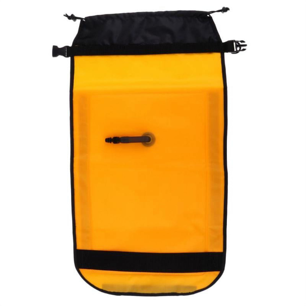 Yellow Inflatable Paddle Float Bag For Sea Kayak Paddle S39064
