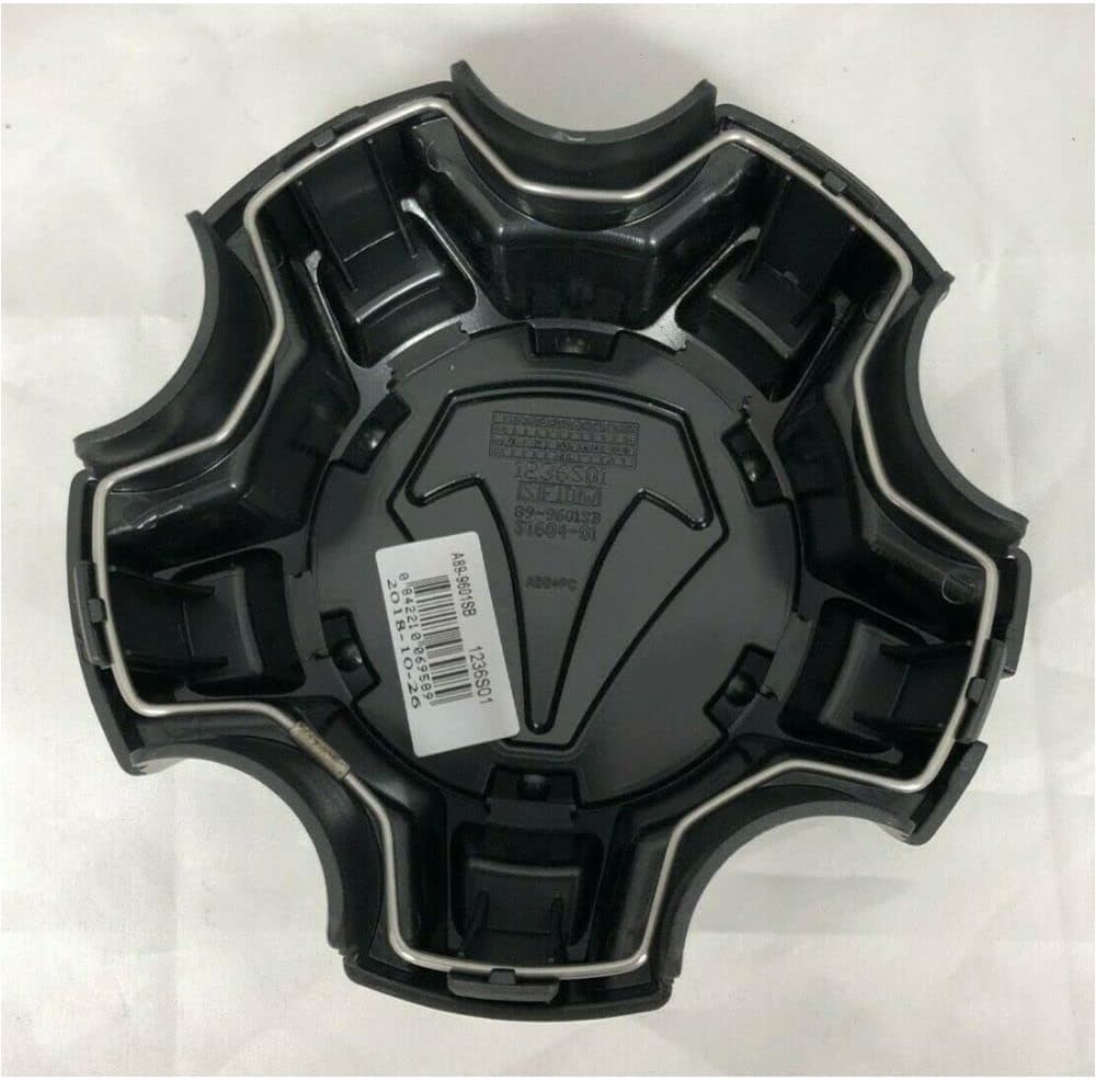 20 Black Alloy Center Hub Cap S49366