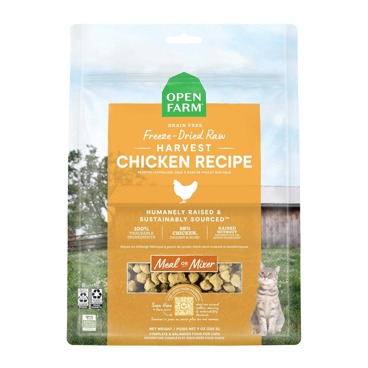 Chicken Freeze Dried Raw Cat Food K392