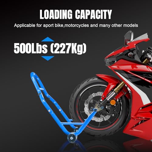 500Lbs Motorcycle Rear Wheel Lift Stands O93455