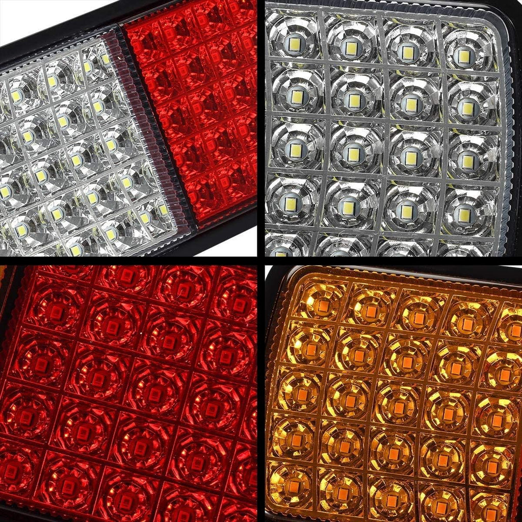 2Pcs 75 LED Truck Tail Light Bar Waterproof 12V IP68 P95631