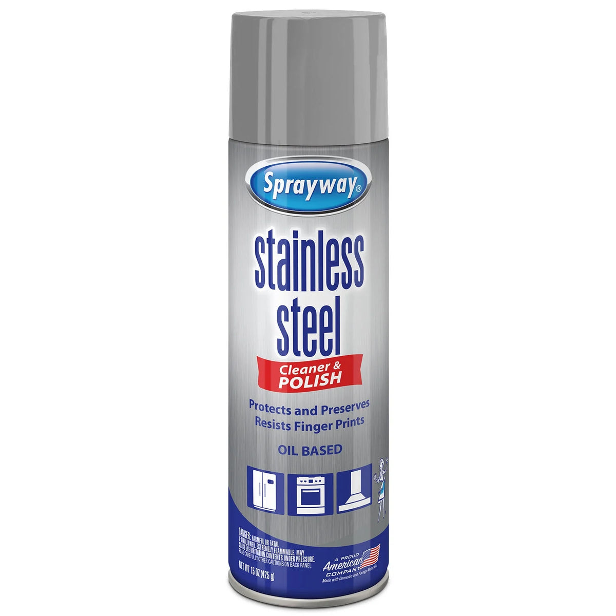 Stainless Steel Cleaner and Polisher 15 oz. 6 pk. J720