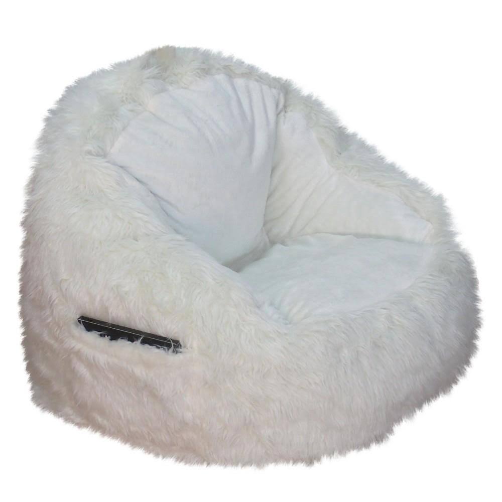 White Bean Bag Chair P464