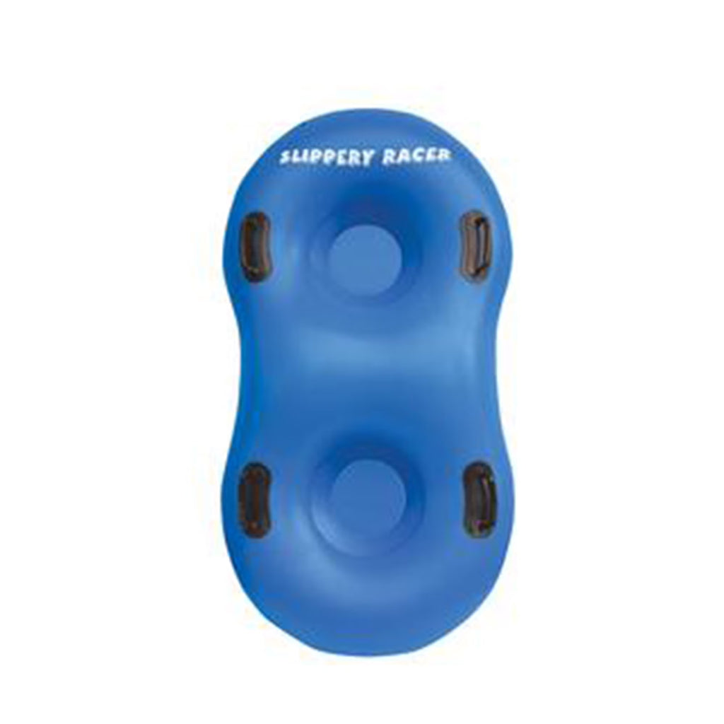 Blue Inflatable Snow Tube Sled for 2 Riders W6982