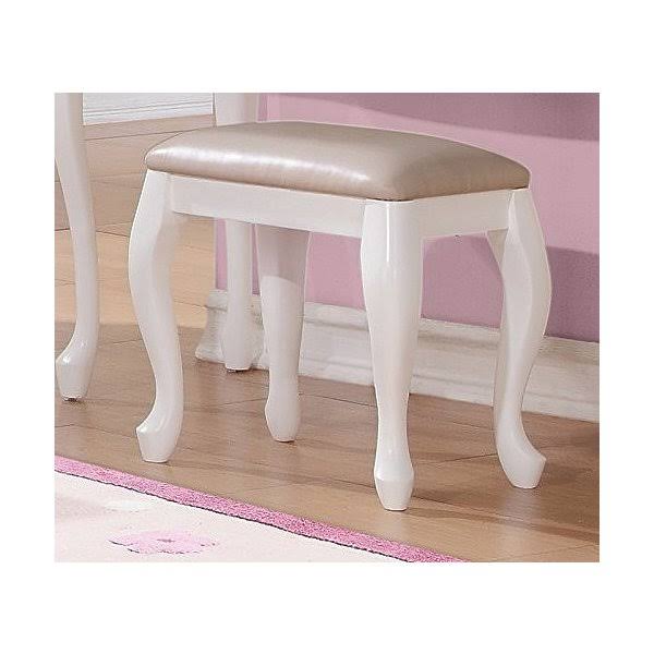 White Vanity Stool R85904