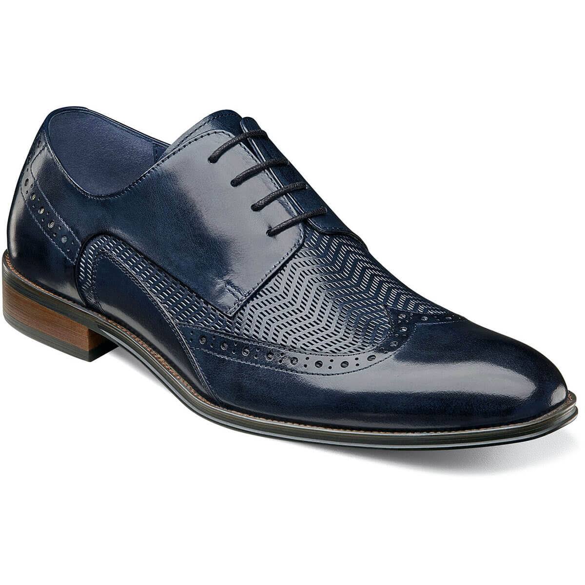 Navy Men&s Shoes D557537
