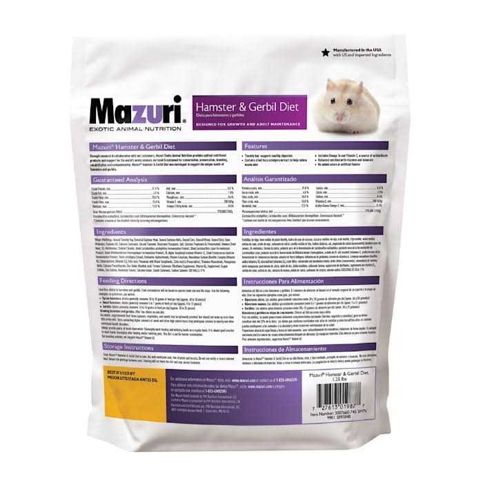 Hamster & Gerbil Diet W7197