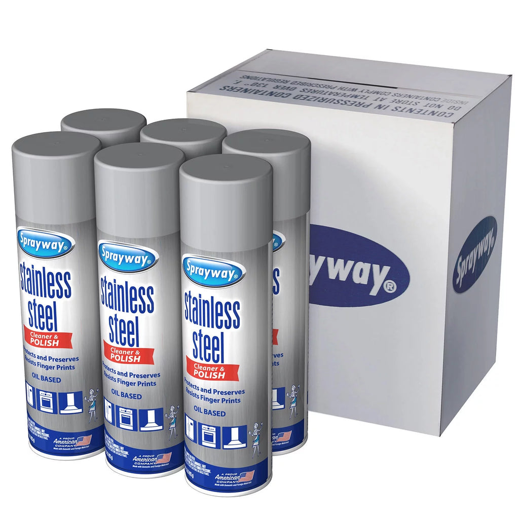 Stainless Steel Cleaner and Polisher 15 oz. 6 pk. J720