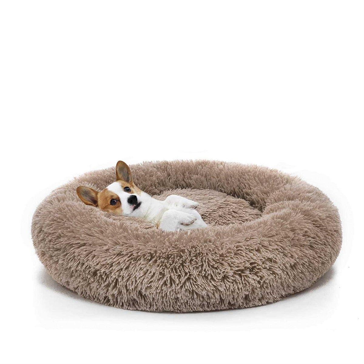 Orthopedic Donut Cuddler Round Washable Dog and Cat Bed U54811