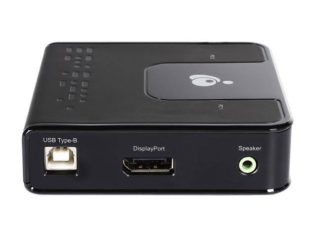 2 KVM Ports 4K DisplayPort KVM Switch Y4171
