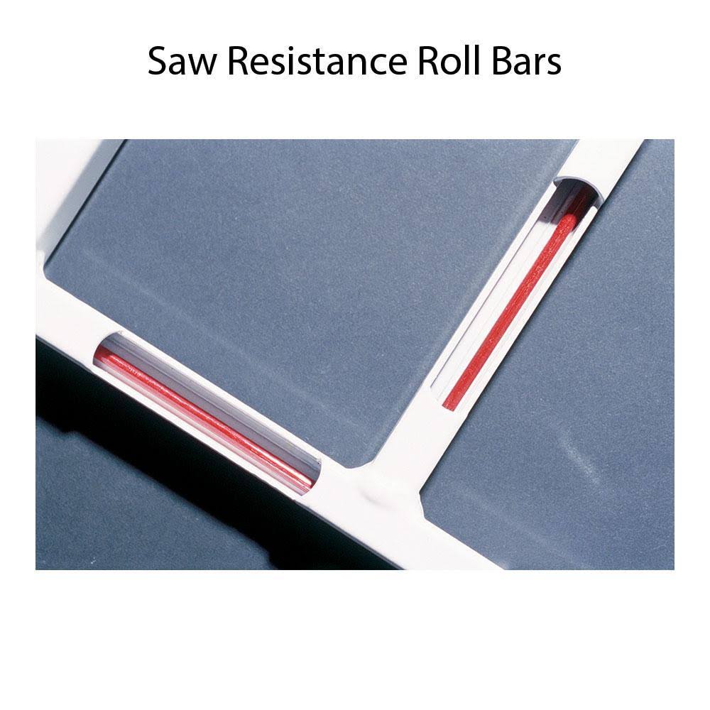 White 4-Bar Adjustable Width Window Guard Z149