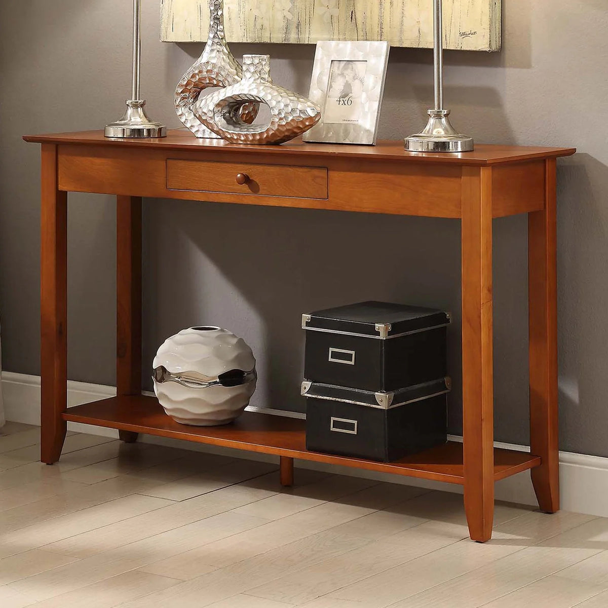 1 Drawer Console Table with Shelf P9174