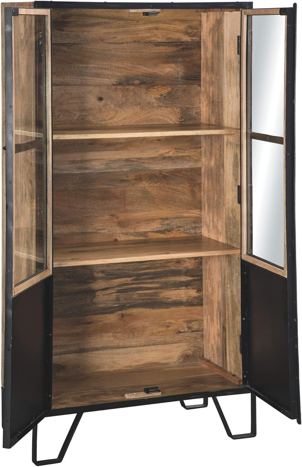 Black Brown Accent Cabinet M188851