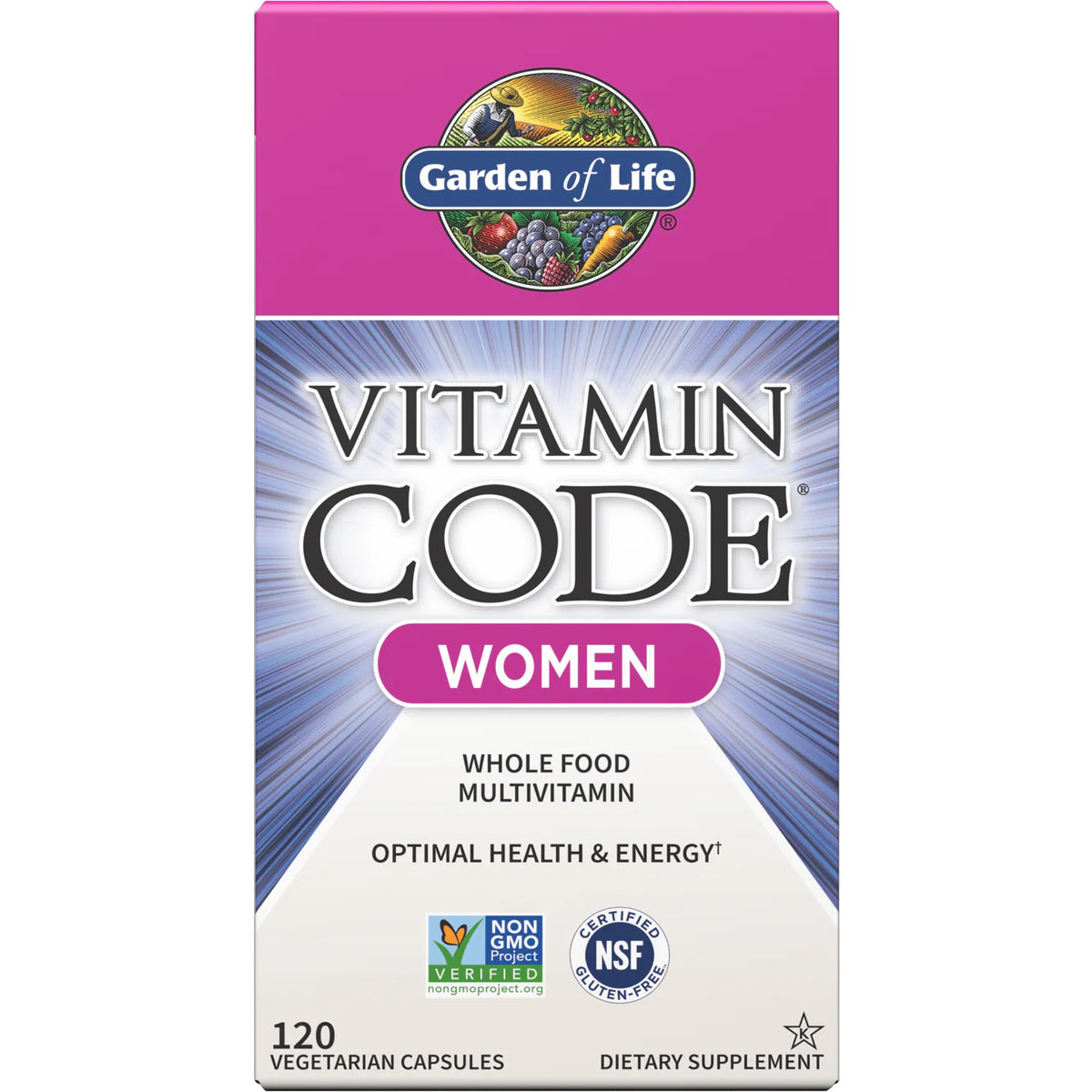 120 vcaps Vitamin Code Women L8029