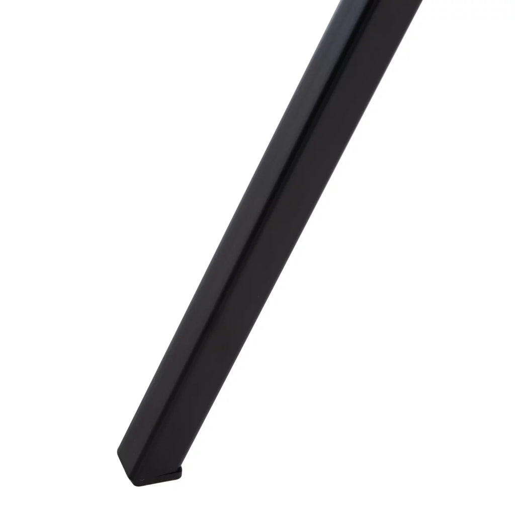 Light Grey Black Square Accent Table E417