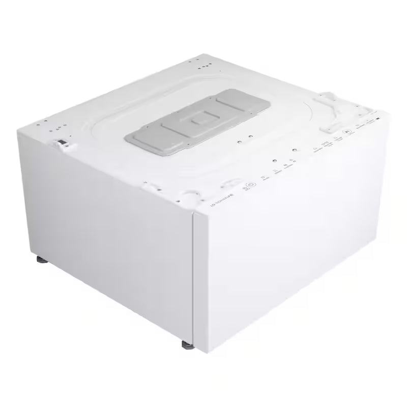 24 in. W 0.7 cu. ft. Laundry Pedestal Washer in White Y22788