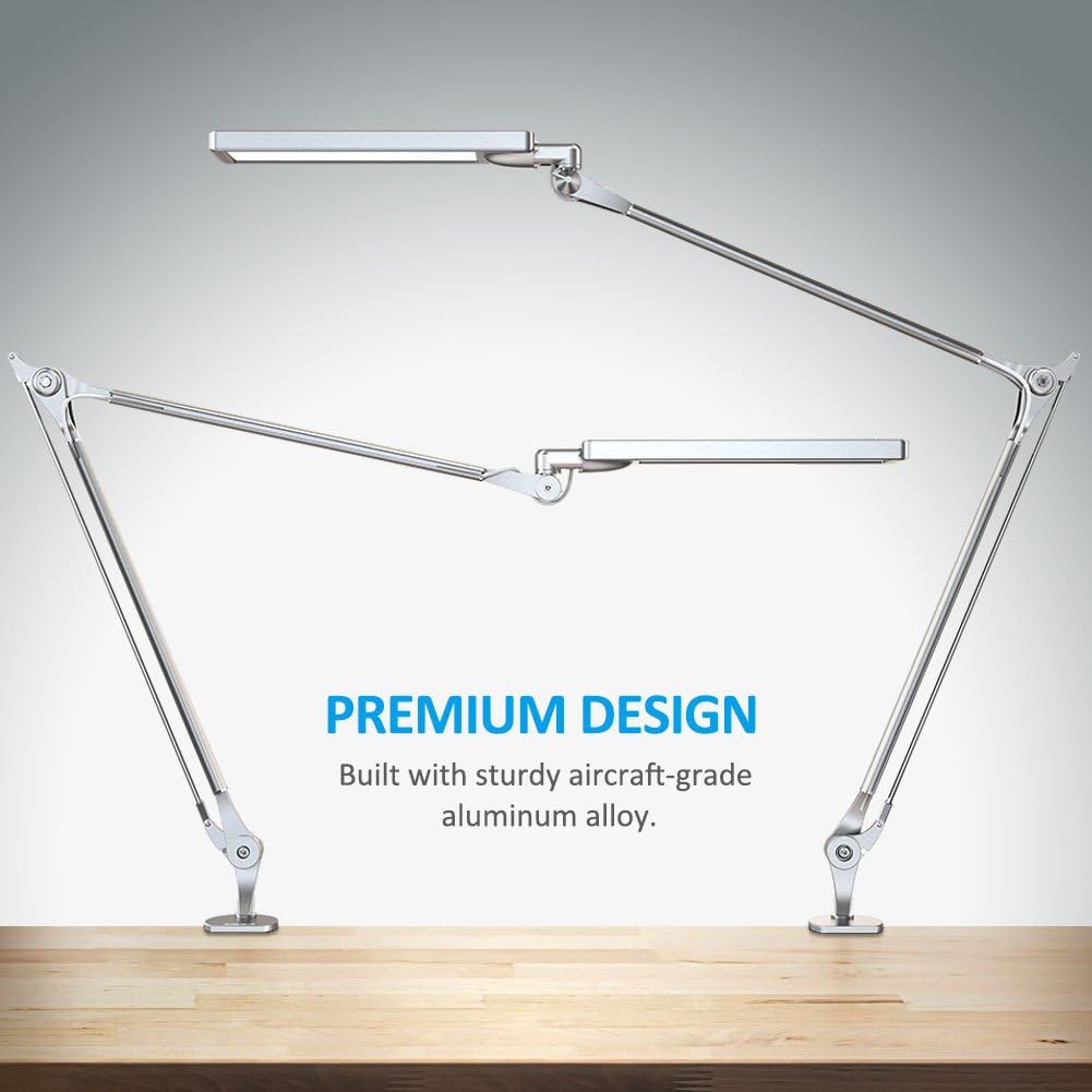 Metal Architect LED Desk Lamp with Clamp S275