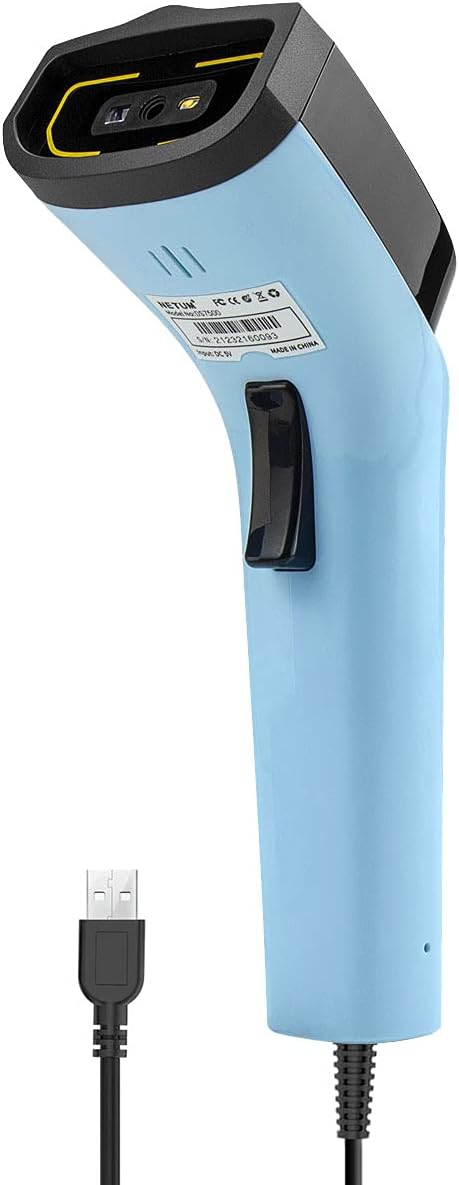 Wired 2D QR Barcode Scanner Handheld with USB Cable O399010