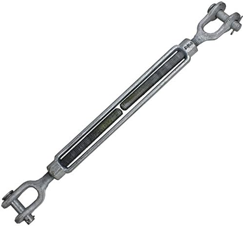 3/4 Inch x 12 Inches Galvanized Jaw and Jaw Turnbuckle G871941