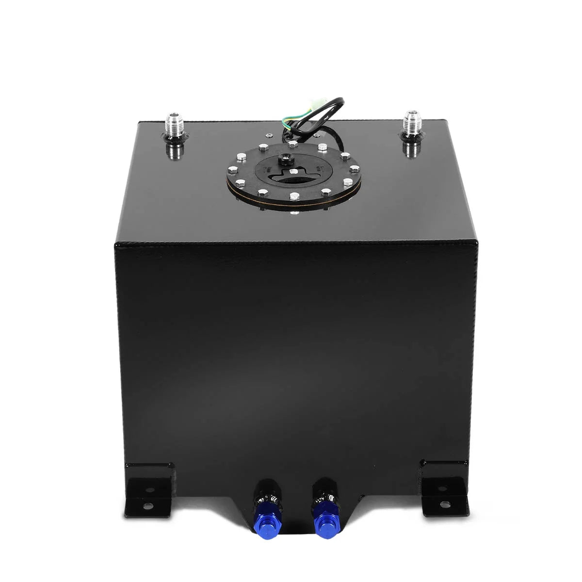 Black 5-Gallon Aluminum Gas Tank with Level Sender and Cap A2042