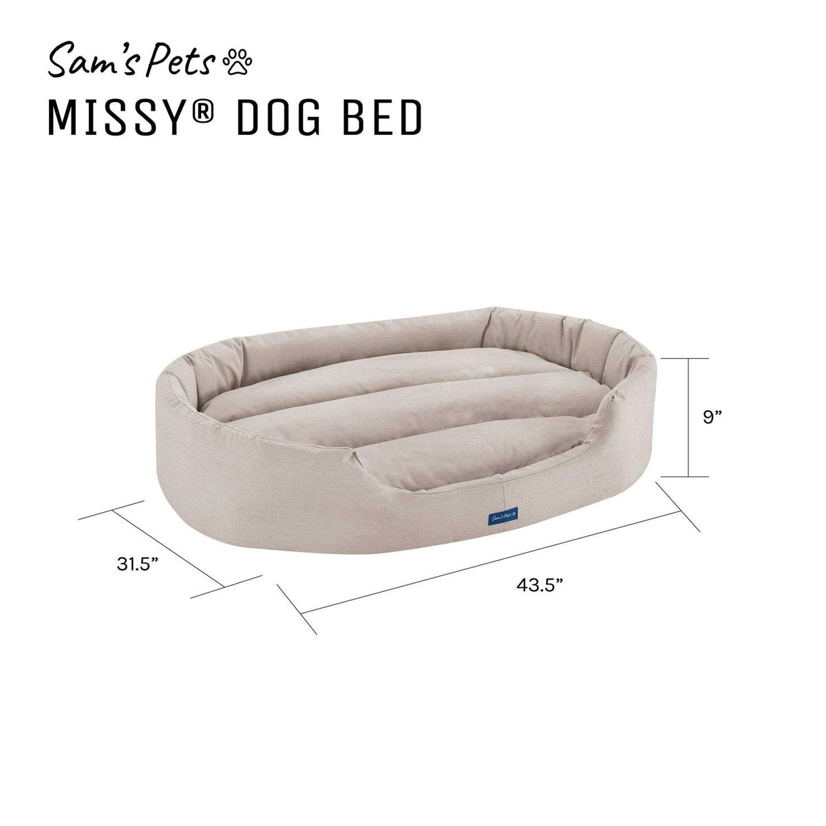 Round Dog Bed V30932