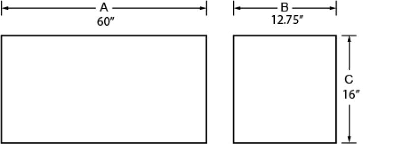 Steel Top Mount Storage Box N948695