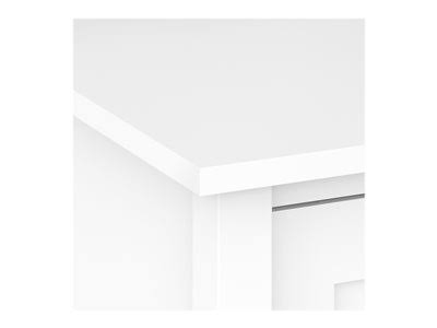 Pure White Accent Storage Cabinet with Doors I953