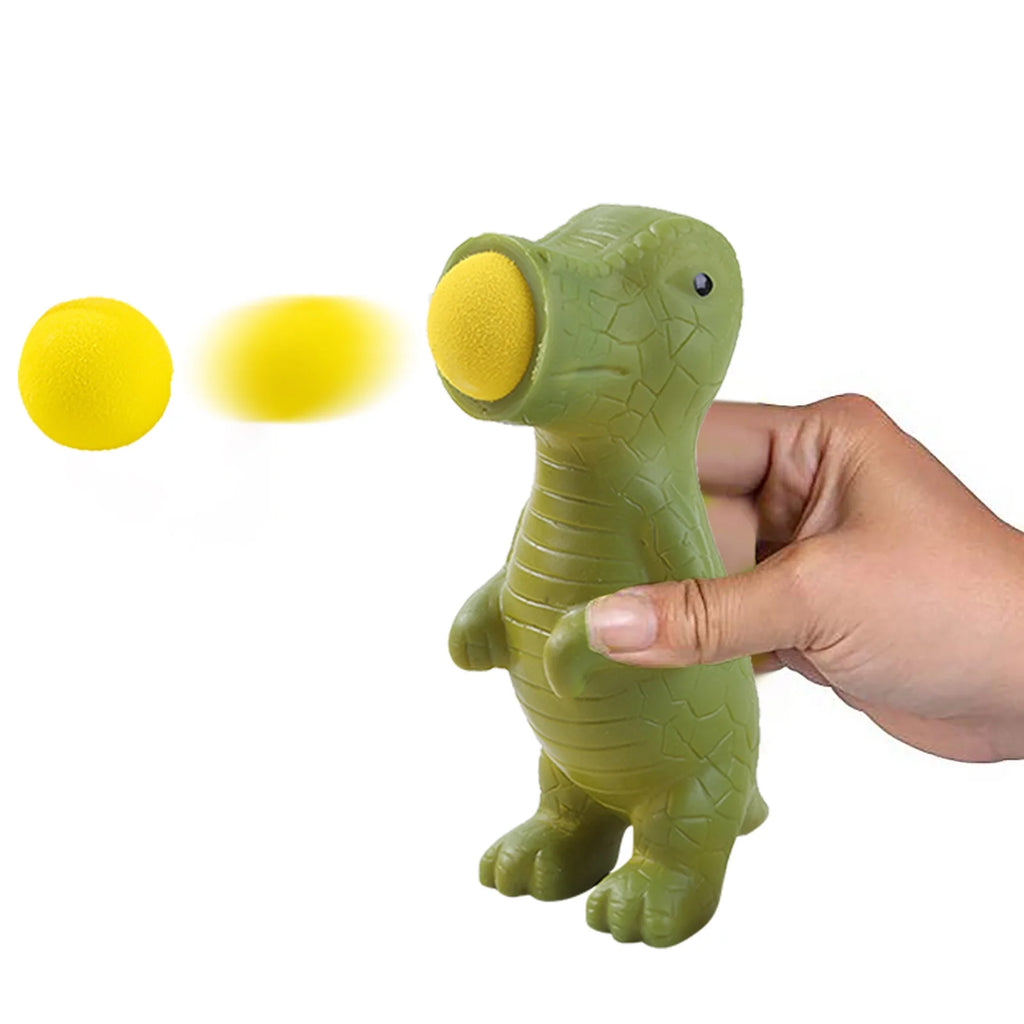 Cow Ball Blaster Animal Popper Toys With 5 Foam Balls U7950