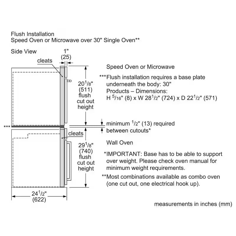 30 in. Single Electric Convection Wall Oven Stainless Steel P944465