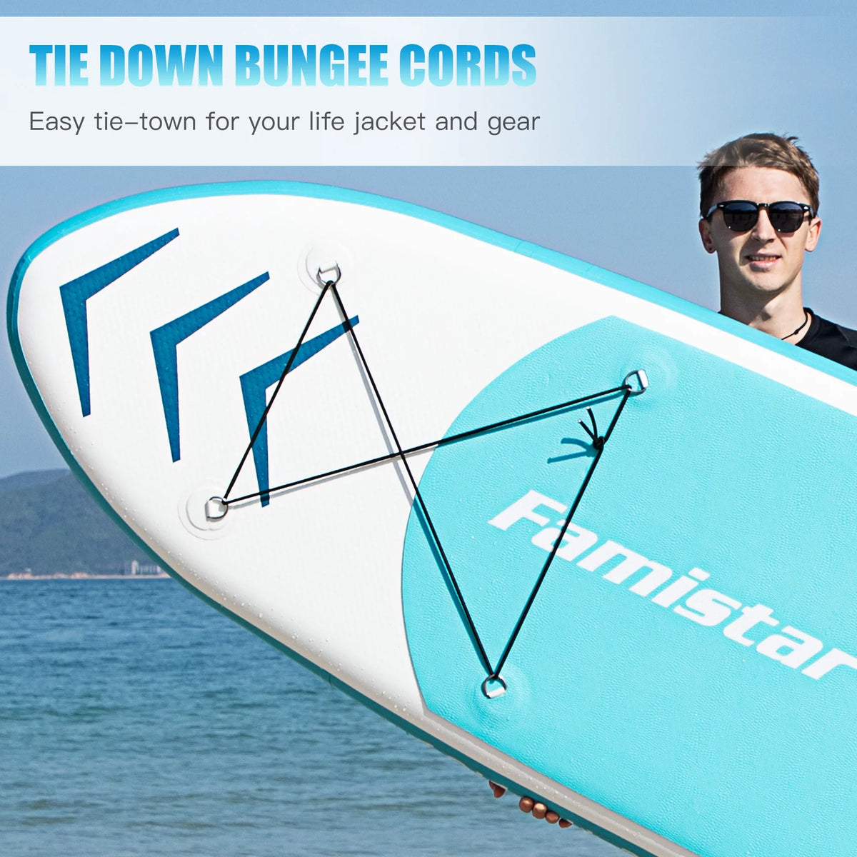 Inflatable Stand Up Paddle Board with Paddle Pump and Backpack O244334