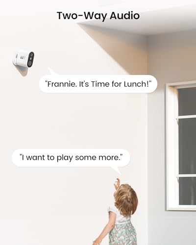 5MP Ultra HD Wireless Security Camera System, 2 Camera Kit with 166° Wide Angle, 240-Day Battery Life, Spotlight Camera, 32G Local Storage L8674