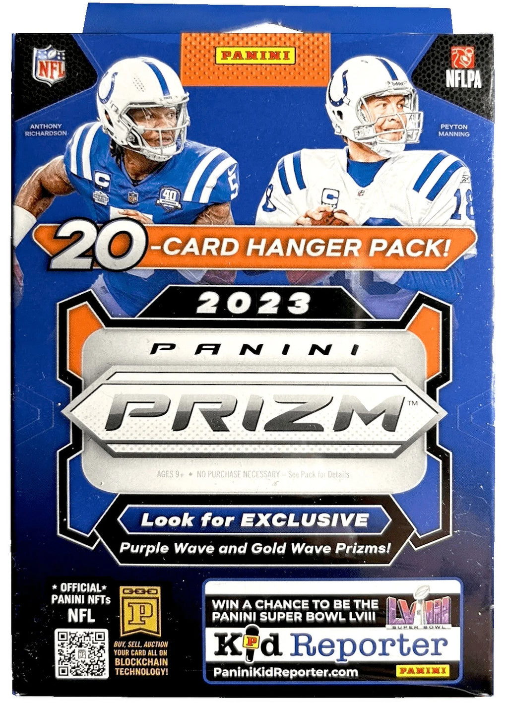 2023 Panini Prizm Football Hanger Box Trading Cards H635