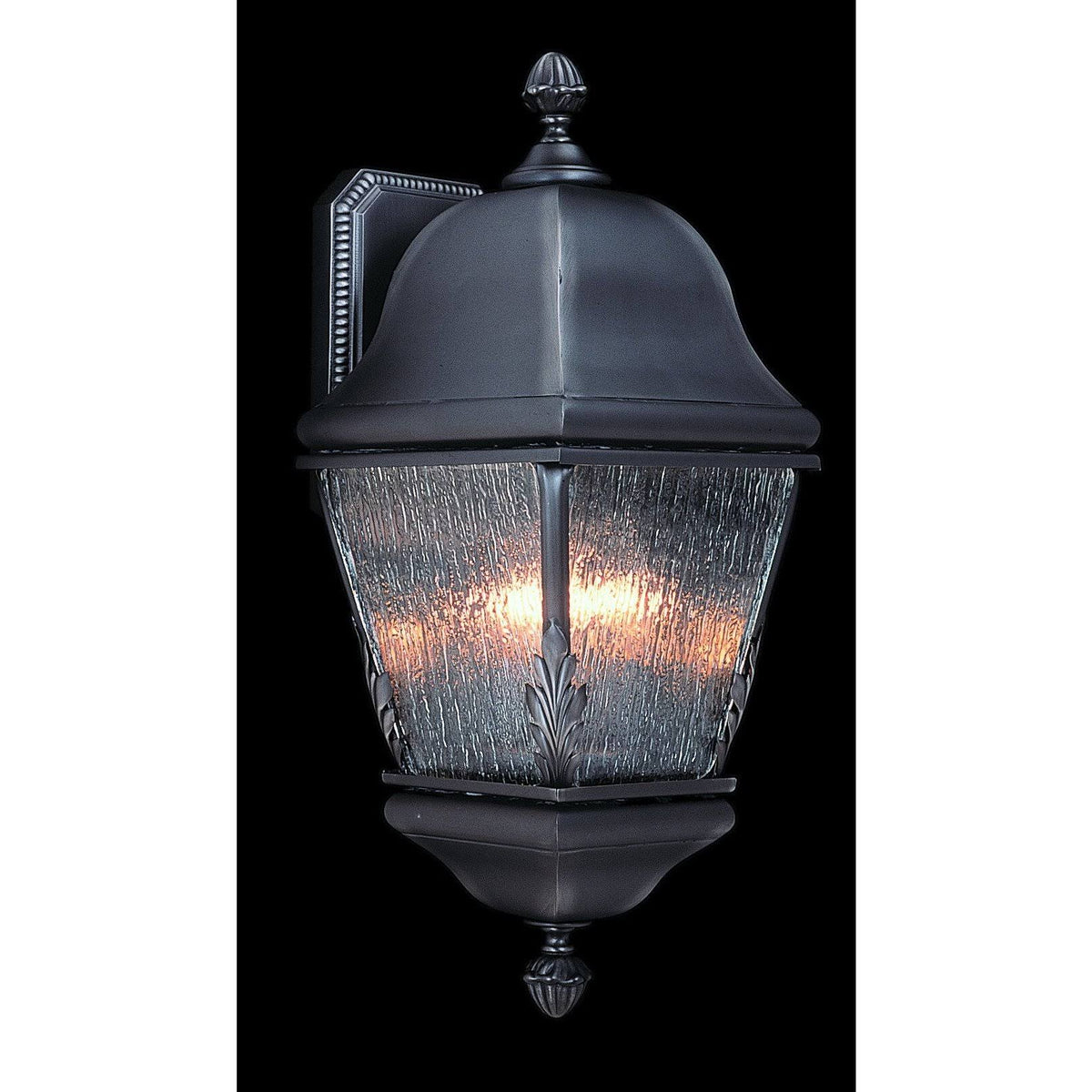 Iron 3-Light Exterior Wall Mount D413049