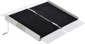 Portable Wheelchair Ramp Aluminum Threshold Single-fold with Carrying Handle L333