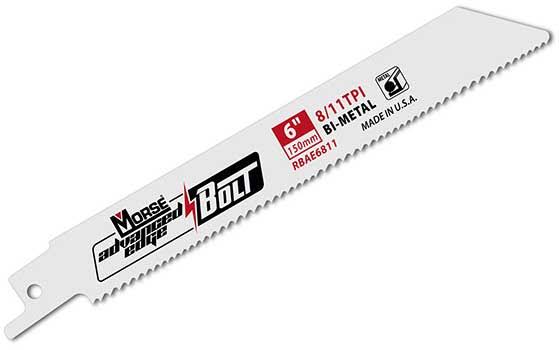 50 Blades/Pkg Reciprocating Saw Blade 6x3/4x.050 15/21 TPI X979304