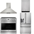 36 Gas Range, Range Hood, Refrigerator and Dishwasher K1572
