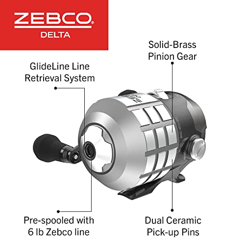 Zebco Delta Spincast Fishing Reel Q483