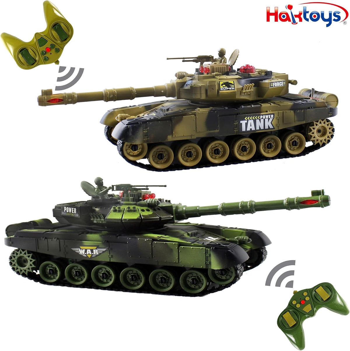 Remote Control Fighting Tanks Set, 1:14 Scale, Set of 2 J290500