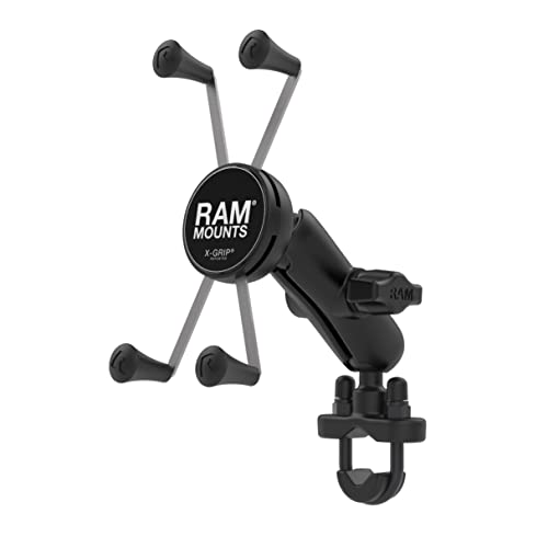 Medium Arm Phone Mount with Handlebar U-Bolt Base U4018