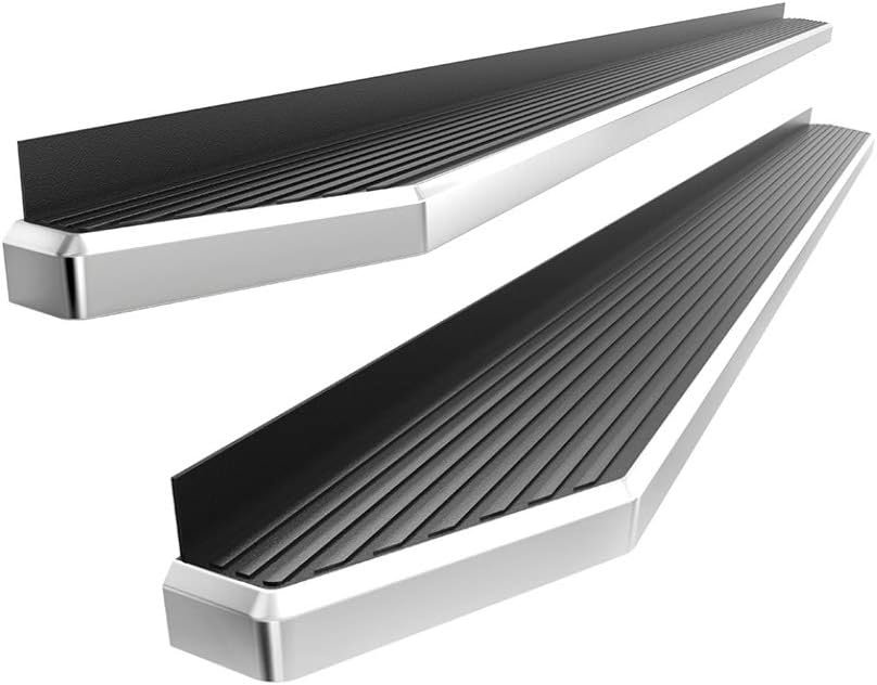 Polished Running Boards 6in Wide Aluminum Q573029