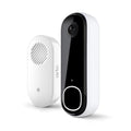 White 2K Video Doorbell with Chime 2 Bundle D82053