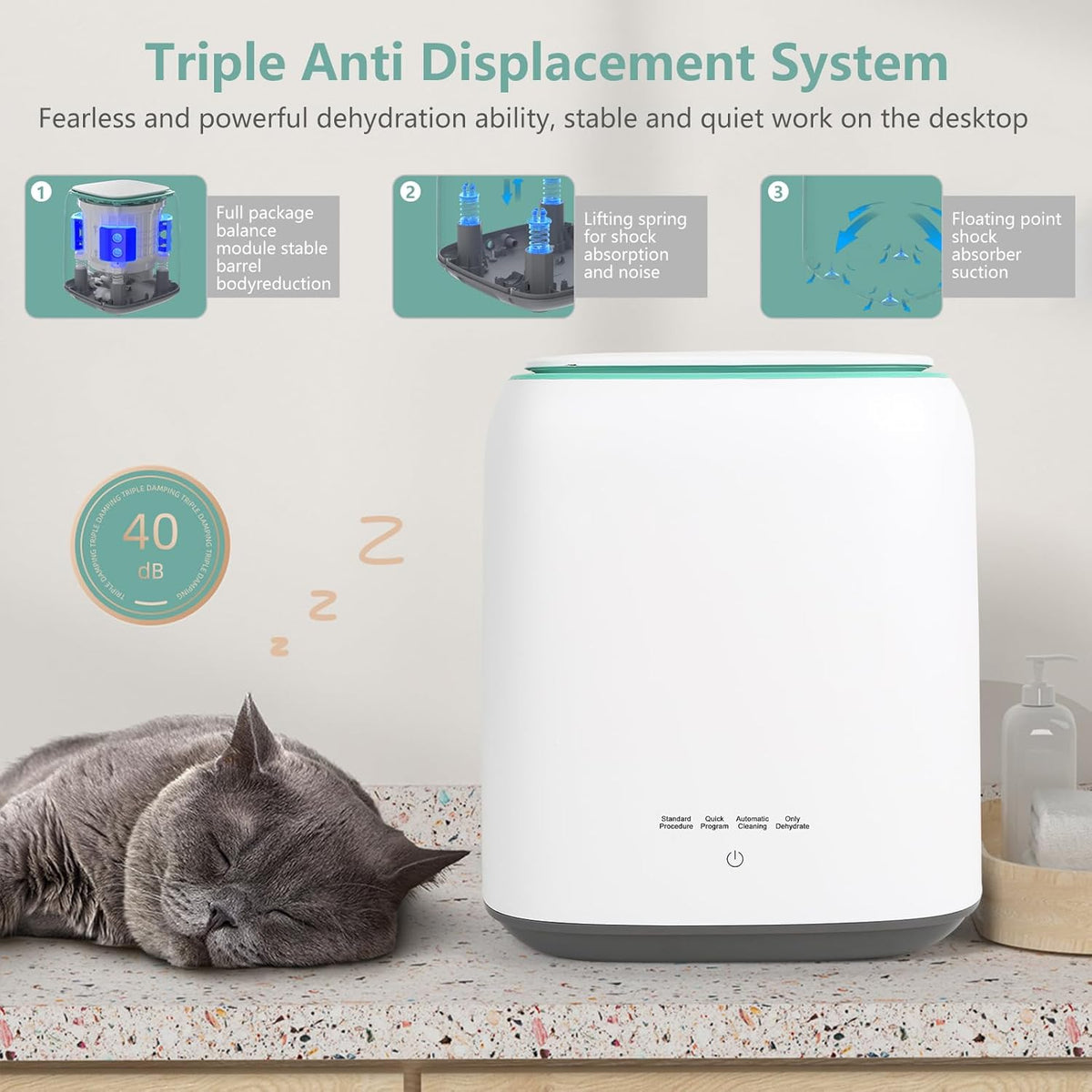 Mini portable washing machine with spin dryer Y350559